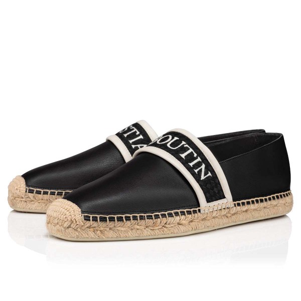 Alpargata Christian Louboutin Nanoletta Hombre Negros | rycAhHIH