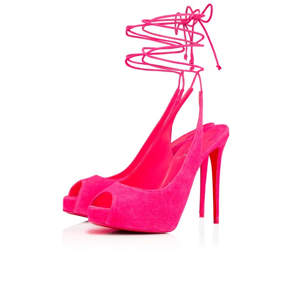 Tacones Christian Louboutin Encaje Up Nvp Mujer Rosas | uUfOqdF4