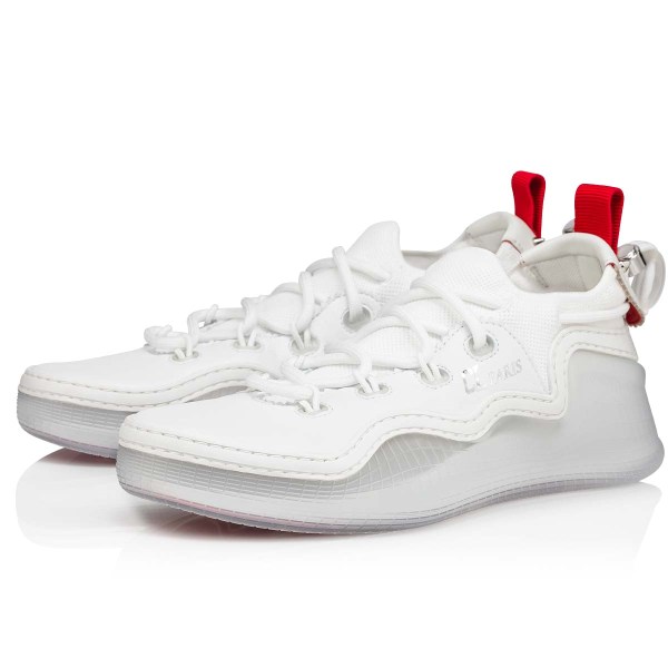 Tenis Christian Louboutin Arpoador Mujer Blancos | YkAsnQzE