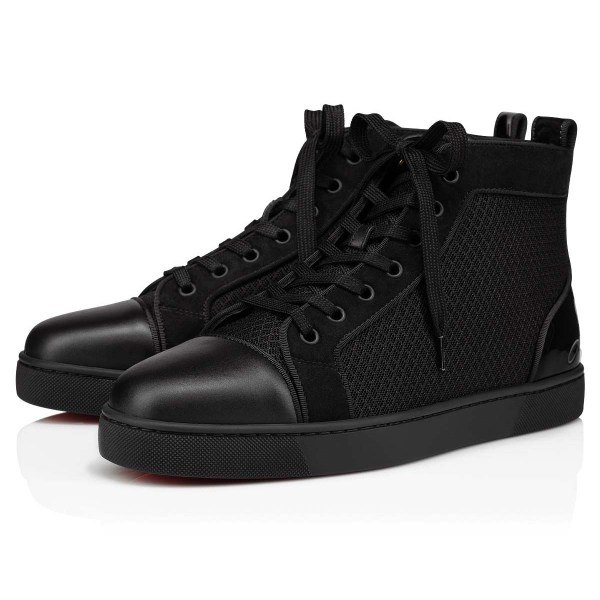 Tenis Christian Louboutin Fun Louis Hombre Negros | ARc3VcVs