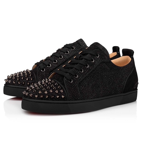 Tenis Christian Louboutin Fun Louis Junior Spikes Hombre Negros Negros | e4xJFAtq