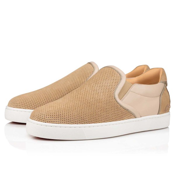 Tenis Christian Louboutin Fun Sailor Barco Hombre Beige | PYXTIV1l