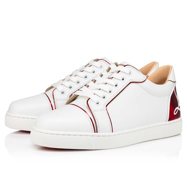 Tenis Christian Louboutin Fun Vieira Mujer Blancos | bt48wyJv