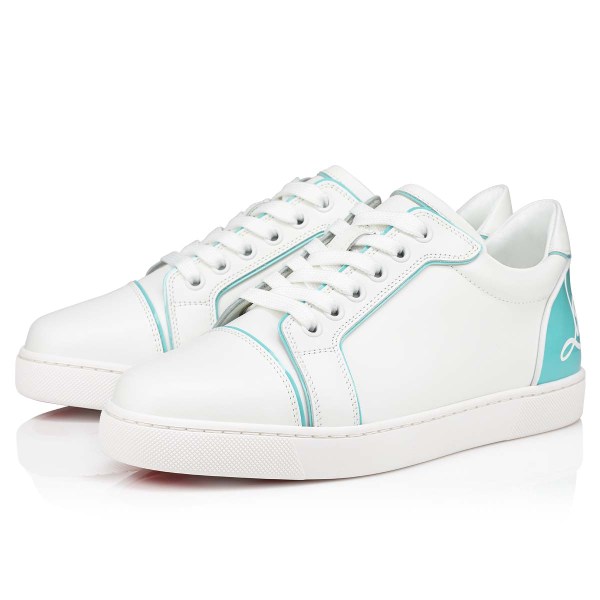 Tenis Christian Louboutin Fun Vieira Mujer Blancos | s2Esov0u