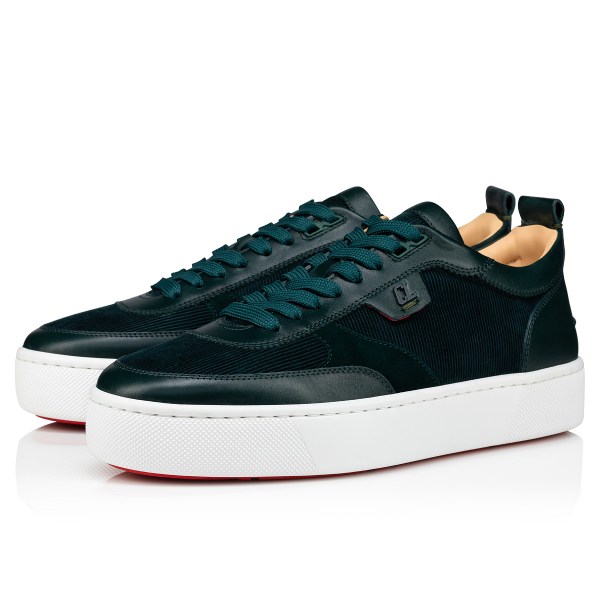 Tenis Christian Louboutin Happyrui Hombre Verdes | UtkrT0wz