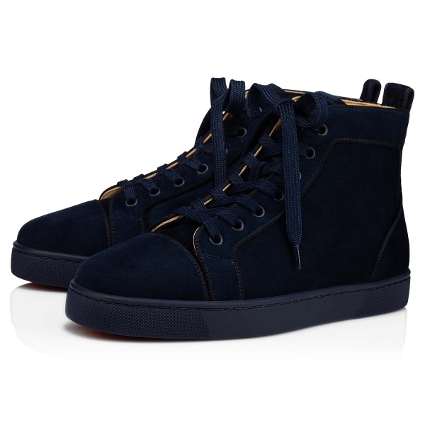 Tenis Christian Louboutin Louis Hombre Azules | UHNEXYaV