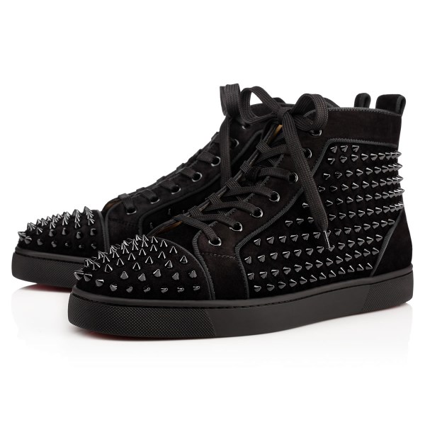 Tenis Christian Louboutin Louis Hombre Negros | 4kZKgQlK