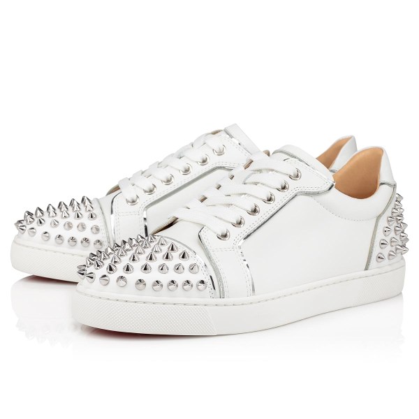 Tenis Christian Louboutin Vieira 2 Mujer Blancos | X1y6FdC0