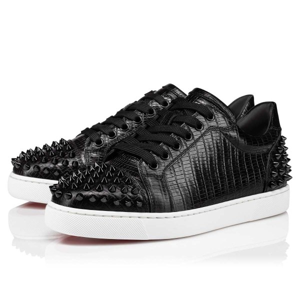 Tenis Christian Louboutin Vieira 2 Mujer Negros | jvArlT73