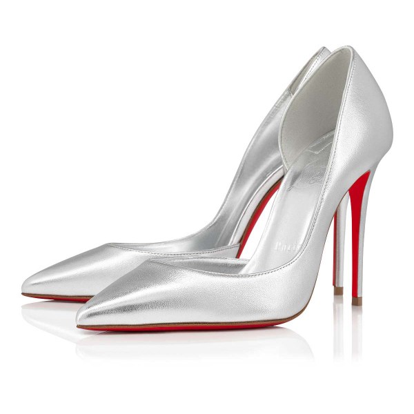 Zapatos De Salon Christian Louboutin Iriza Mujer Plateados | JFOufz4t