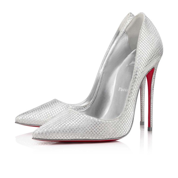 Zapatos De Salon Christian Louboutin So Kate Mujer Plateados Plateados | GCaoU4AF