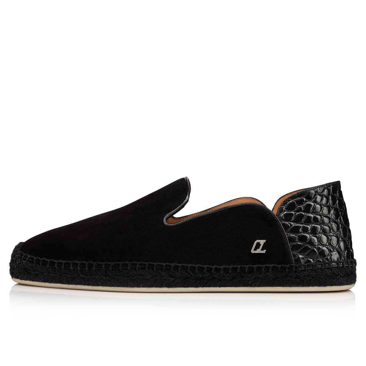 Alpargata Christian Louboutin Espadon Hombre Negros | DonXpur8