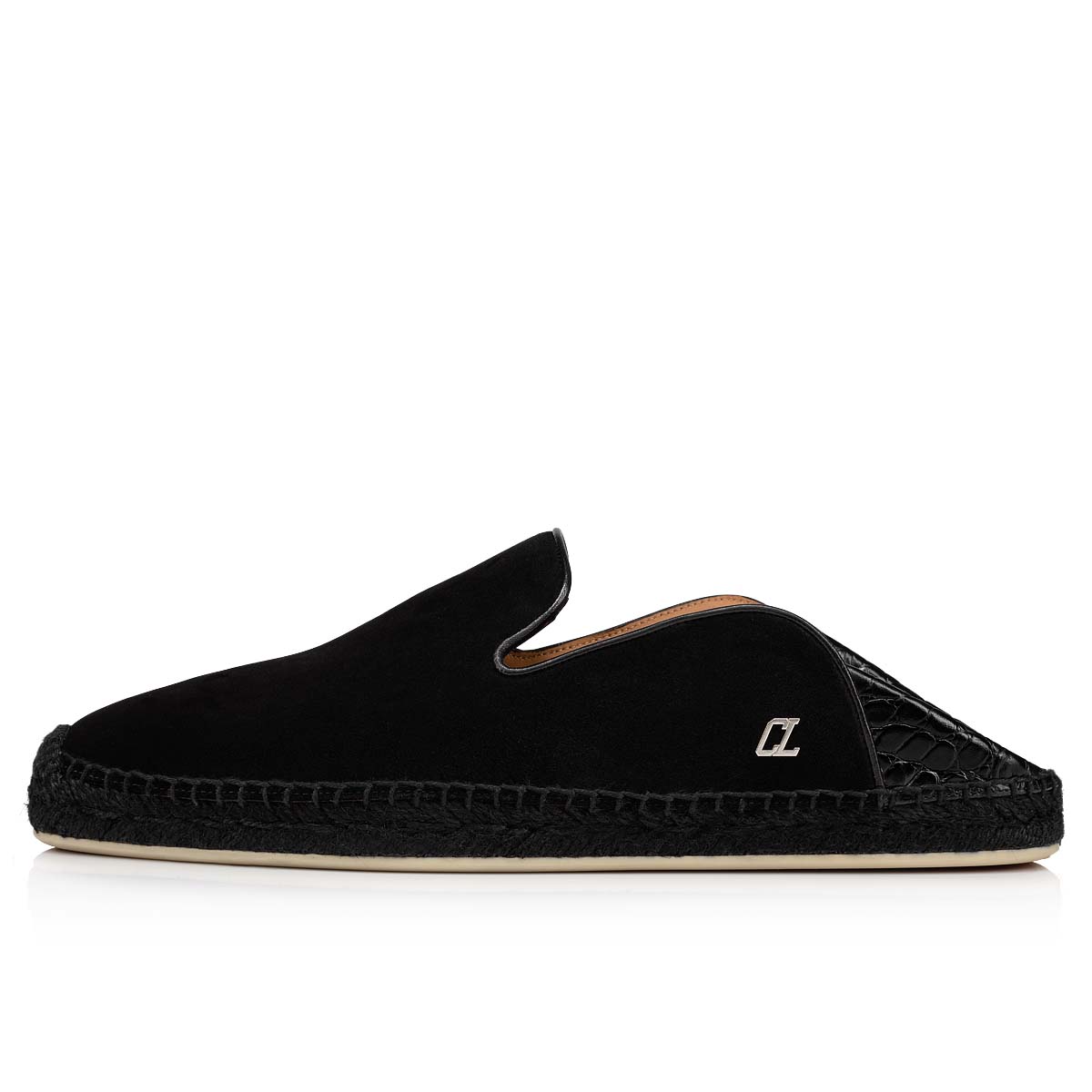 Alpargata Christian Louboutin Espadon Hombre Negros | DonXpur8