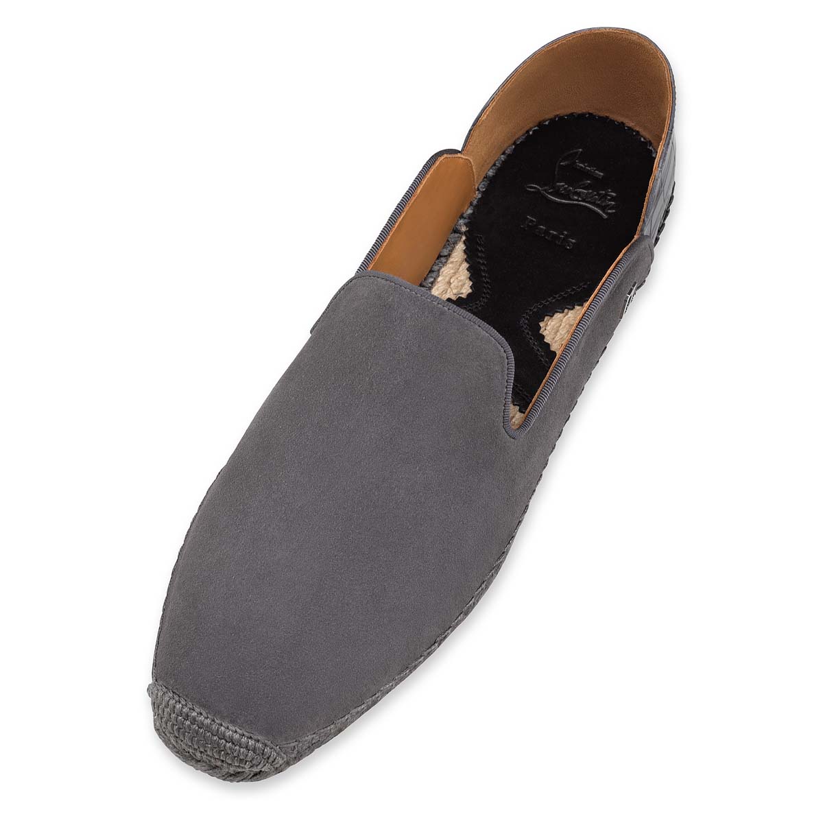 Alpargata Christian Louboutin Espadon Hombre Grises | Ulz6apgS