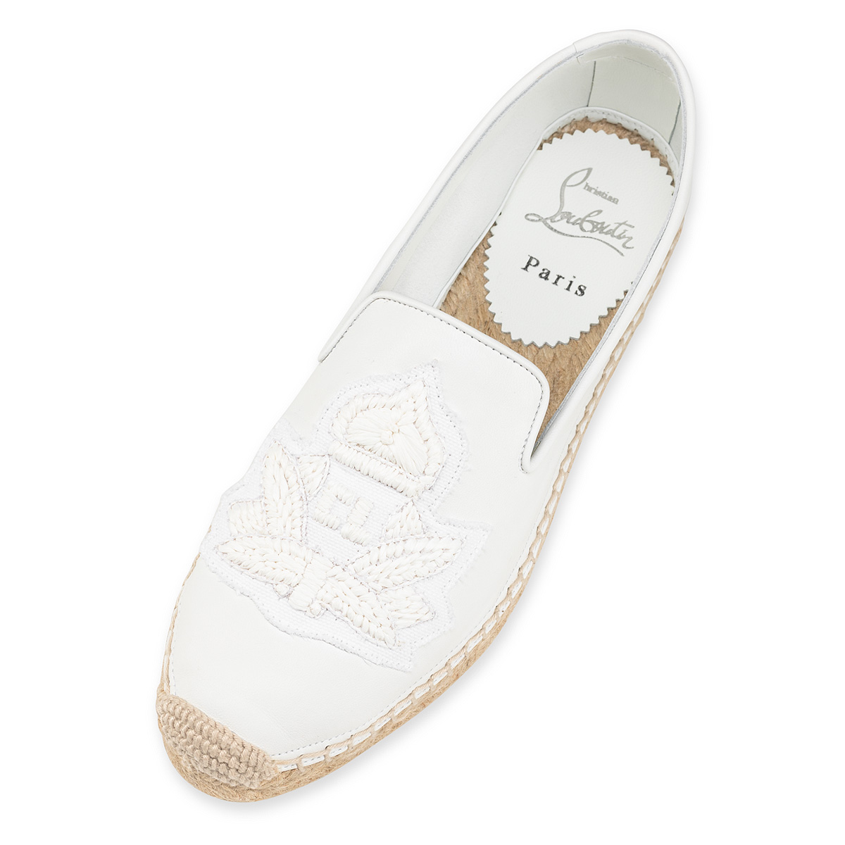 Alpargata Christian Louboutin Nanou Max Mujer Blancos | LWL6xW3H