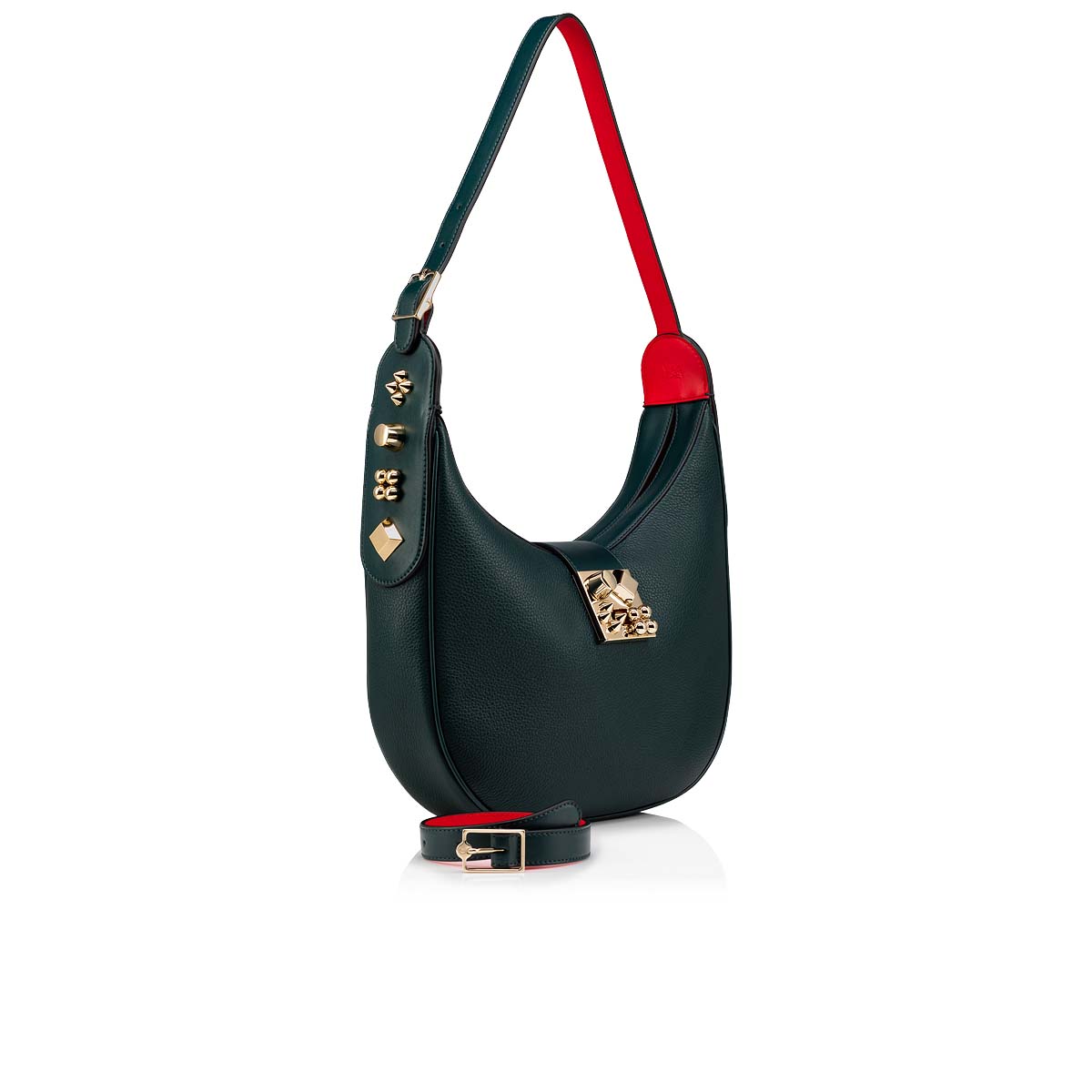 Bolsos Cruzados Christian Louboutin Carasky Small Mujer Verdes | IlGurdug