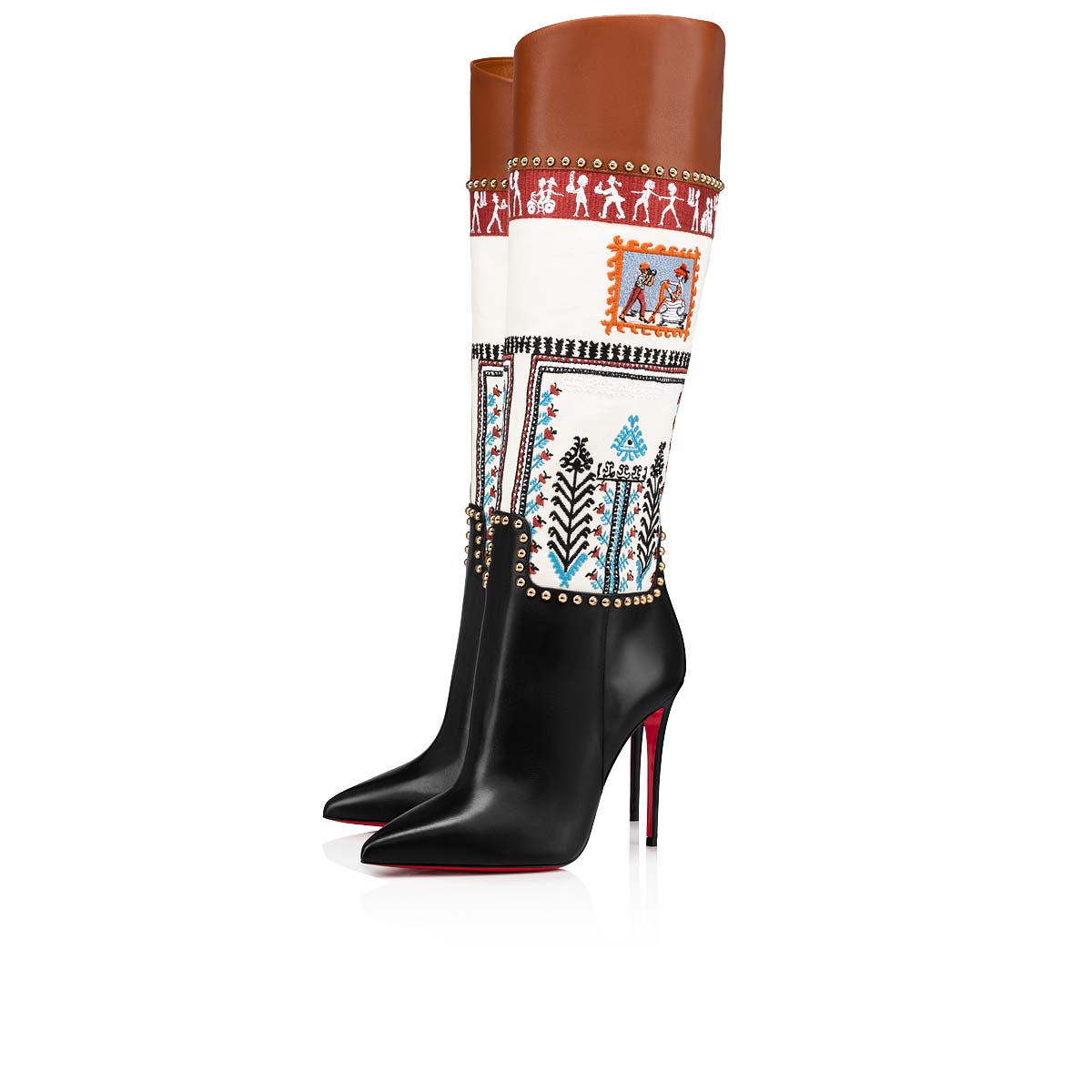 Botas Altas Christian Louboutin Acropobotta Mujer Multicolor | 5Pn0v9ff