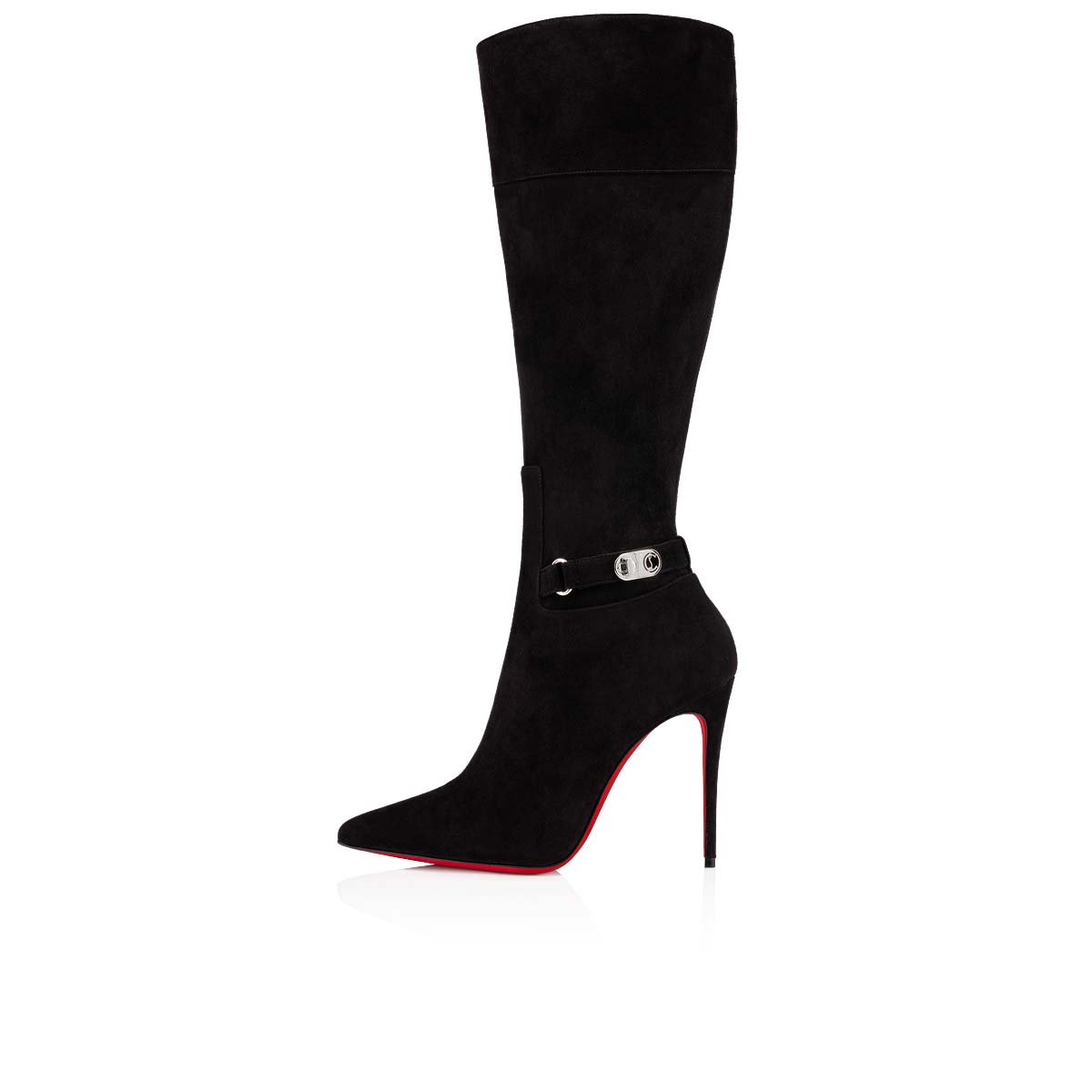 Botas Altas Christian Louboutin Lock Kate Botta Mujer Negros | HqHcwr1f