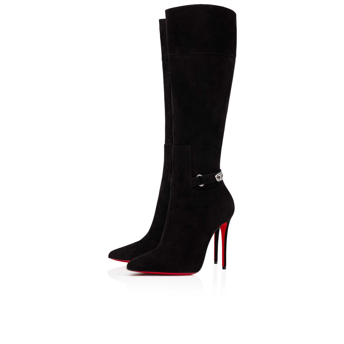 Botas Altas Christian Louboutin Lock Kate Botta Mujer Negros | HqHcwr1f