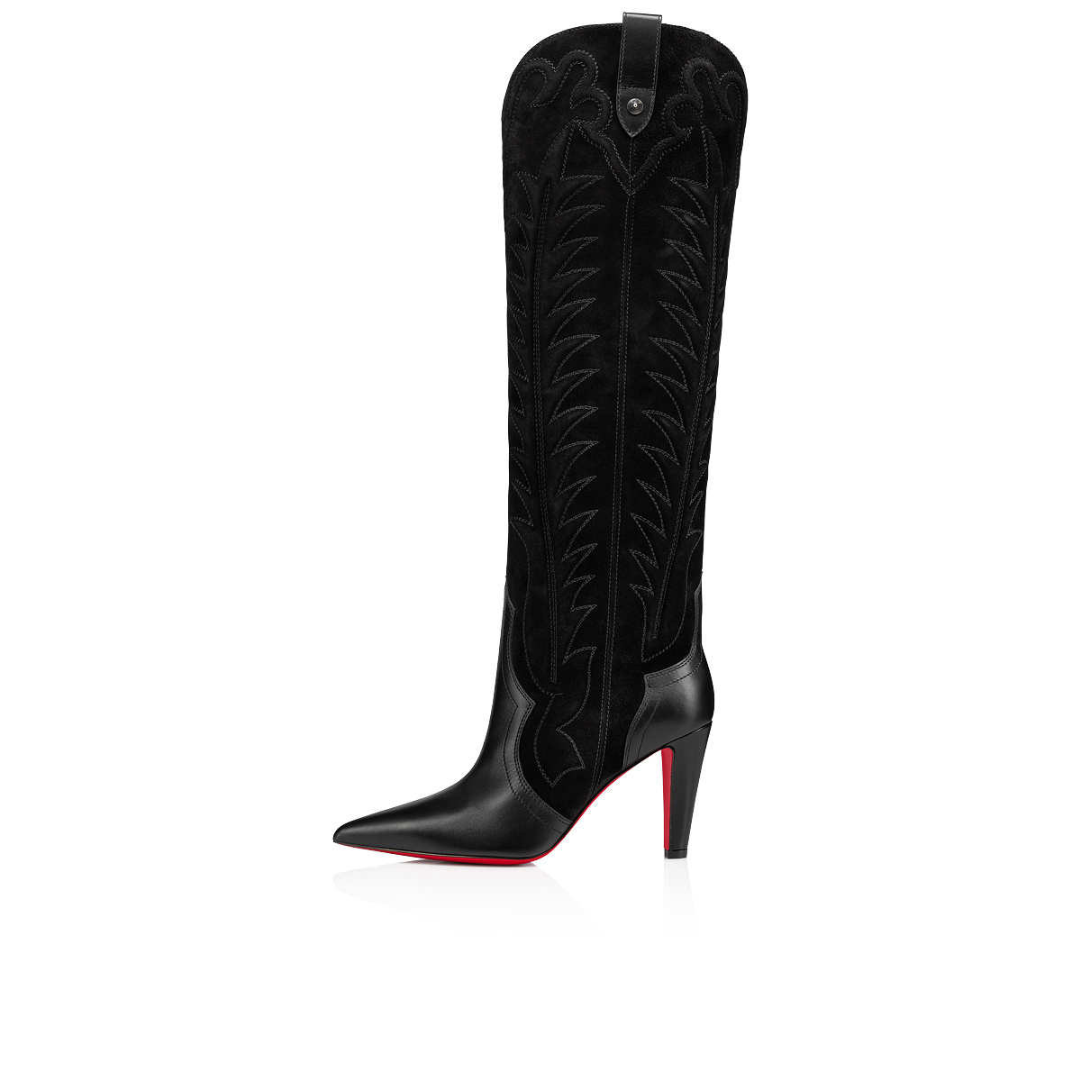 Botas Altas Christian Louboutin Santia Botta Mujer Negros | aS60stkK