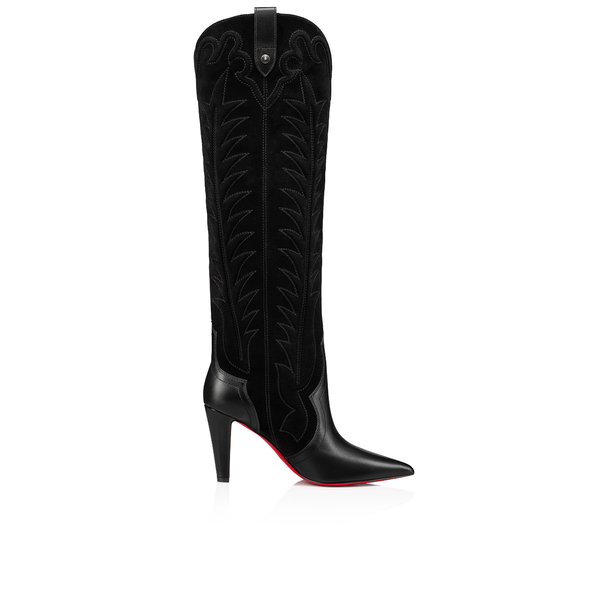 Botas Altas Christian Louboutin Santia Botta Mujer Negros | aS60stkK