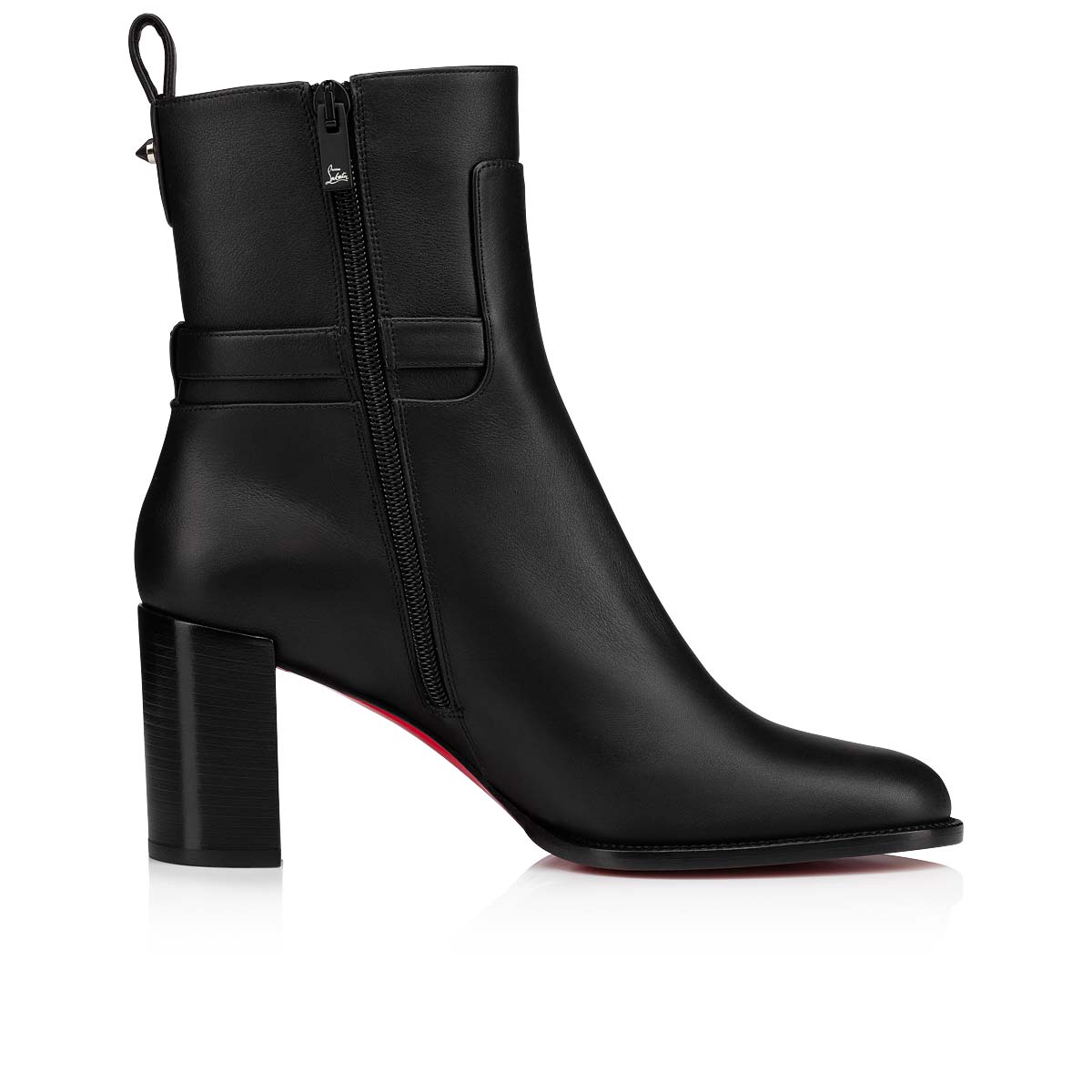 Botines Christian Louboutin Lock Booty Mujer Negros Negros | 2Yu8BR9k