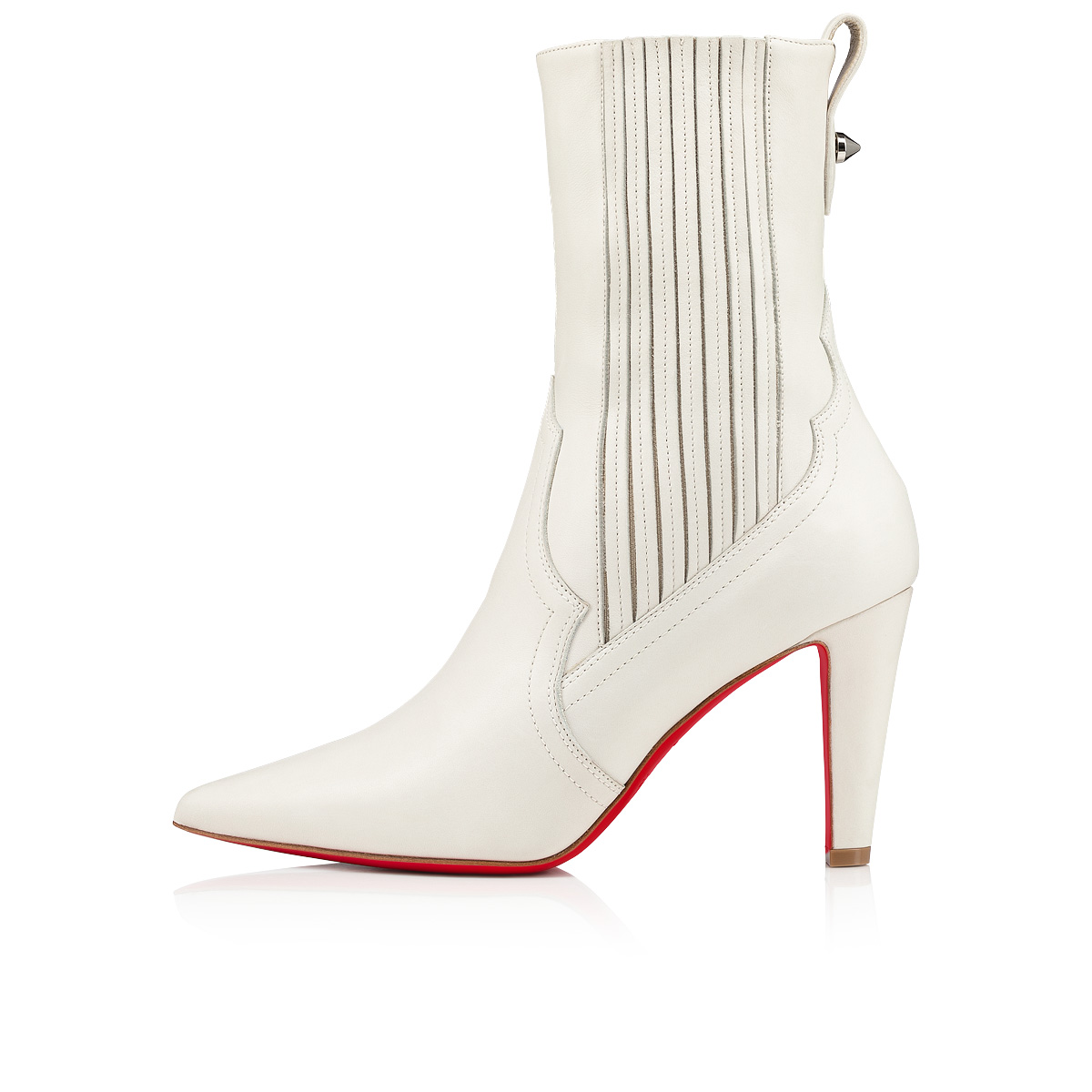 Botines Christian Louboutin Santigag Mujer Blancos | 4T8mbked