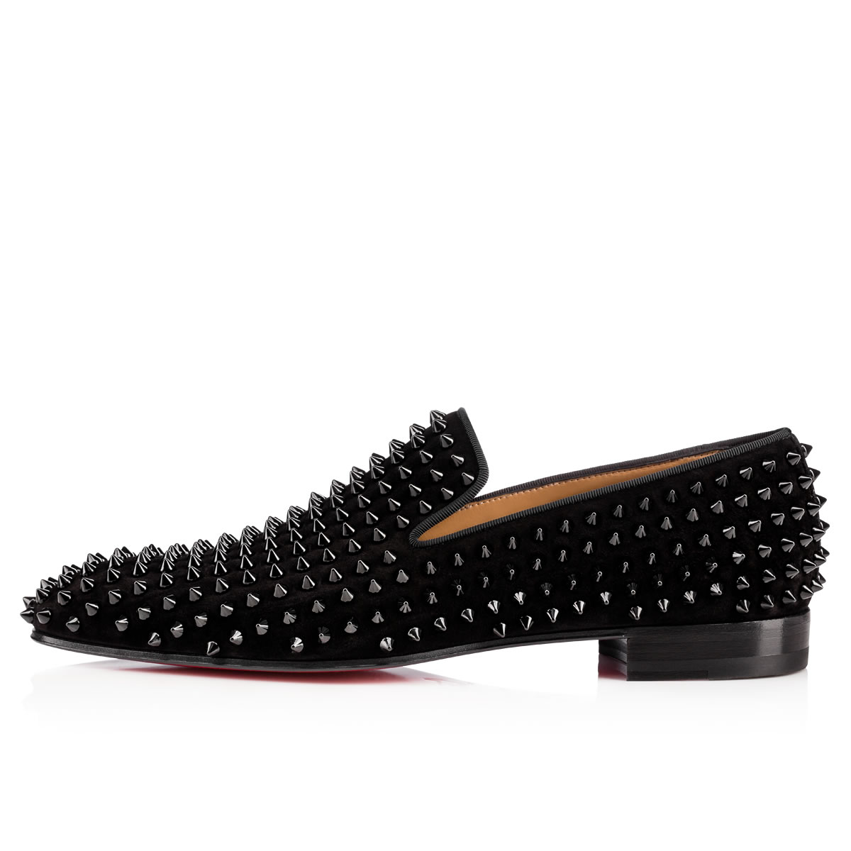 Loafers Christian Louboutin Dandelion Spikes Hombre Negros | Sm6h5JF5