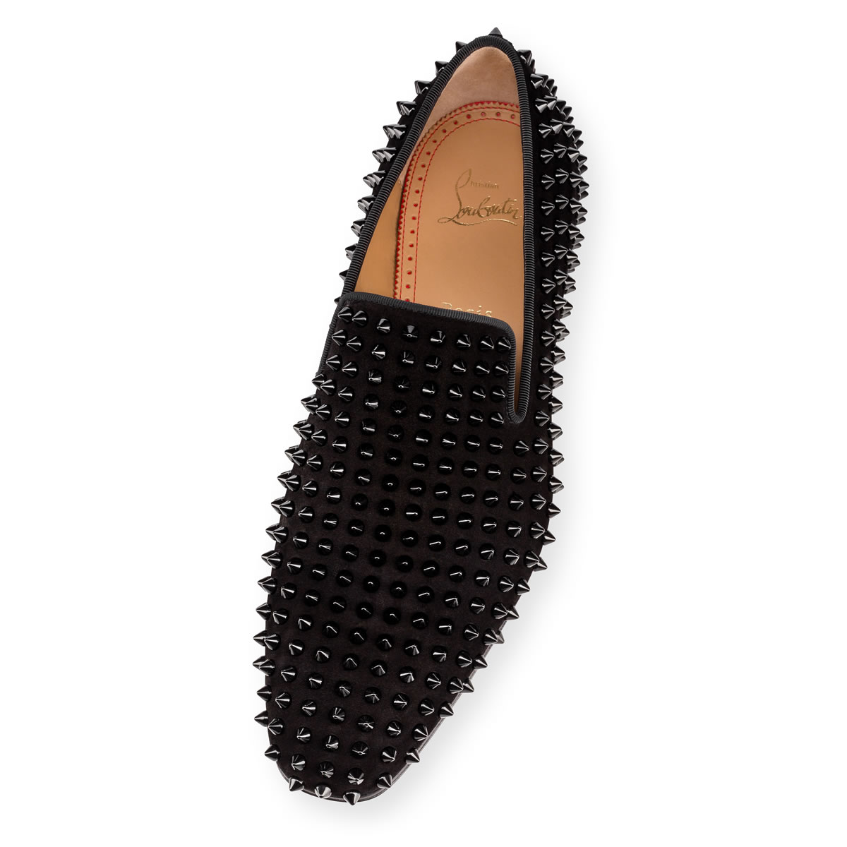 Loafers Christian Louboutin Dandelion Spikes Hombre Negros | Sm6h5JF5