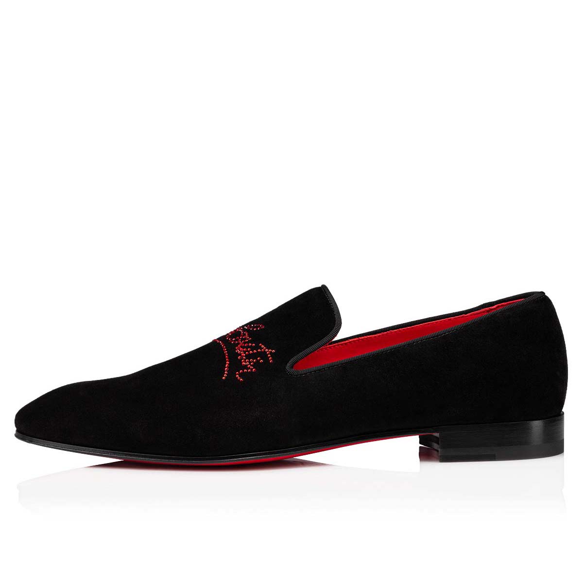 Loafers Christian Louboutin Navy Dandelion Strass Hombre Negros | KhMEj6pP