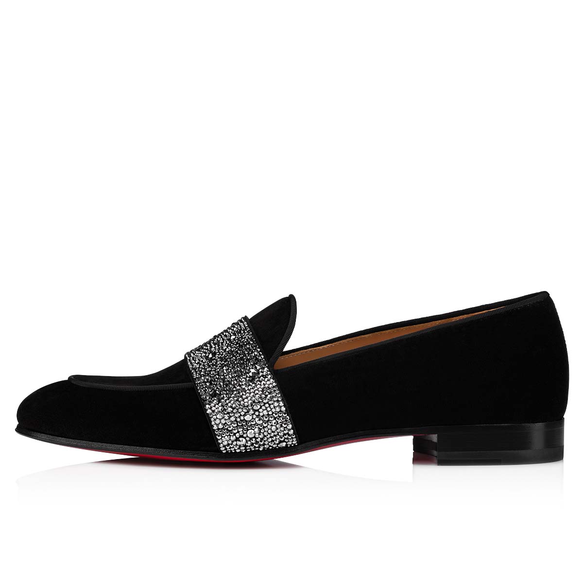 Loafers Christian Louboutin Nit Night Strass Hombre Negros | oaa3LhpC