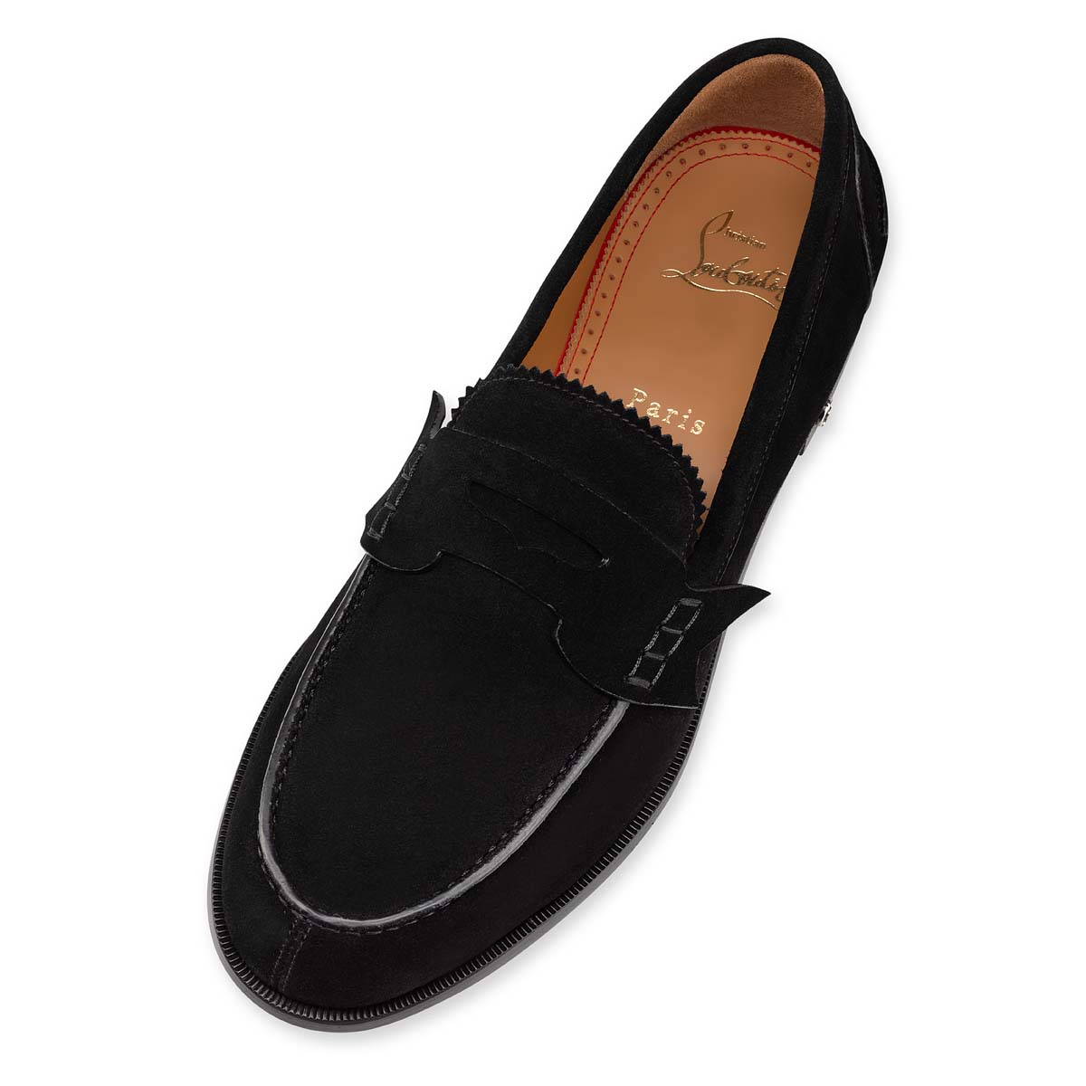 Loafers Christian Louboutin No Penny Hombre Negros | BZtM9igw