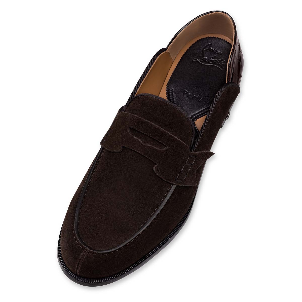 Loafers Christian Louboutin Penny No Back Hombre Marrom | ZubkaCGD