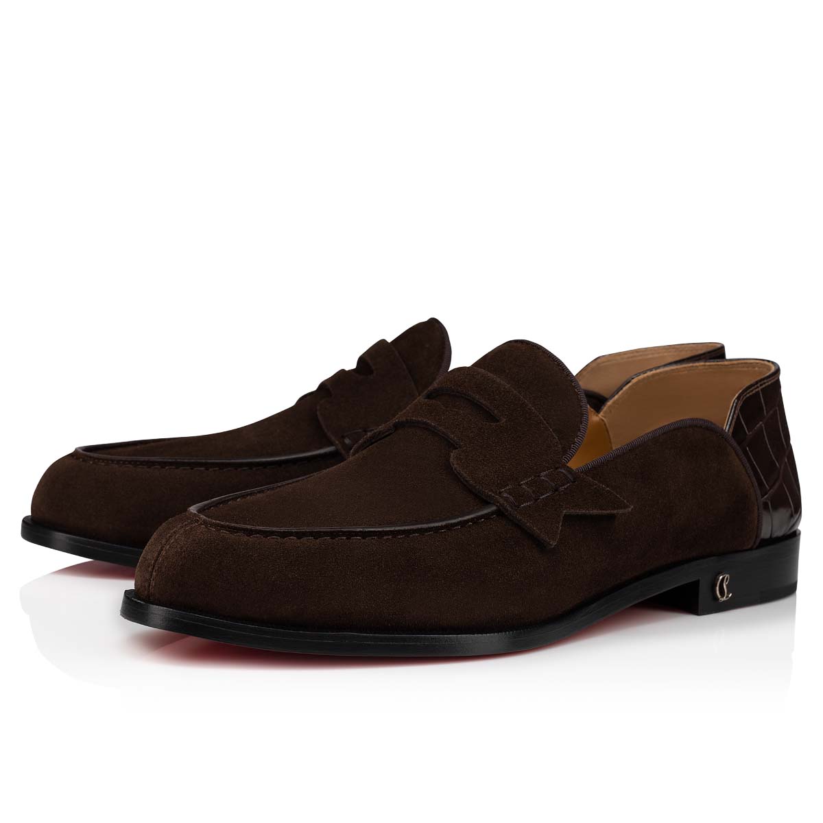 Loafers Christian Louboutin Penny No Back Hombre Marrom | ZubkaCGD