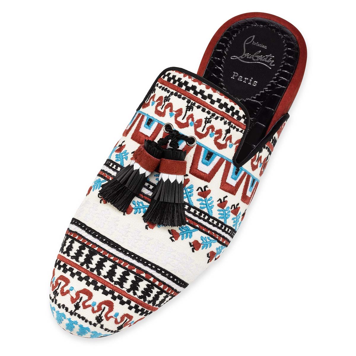 Mocassins Christian Louboutin Coolito Sun Greek Hombre Multicolor | LfRfTvbz