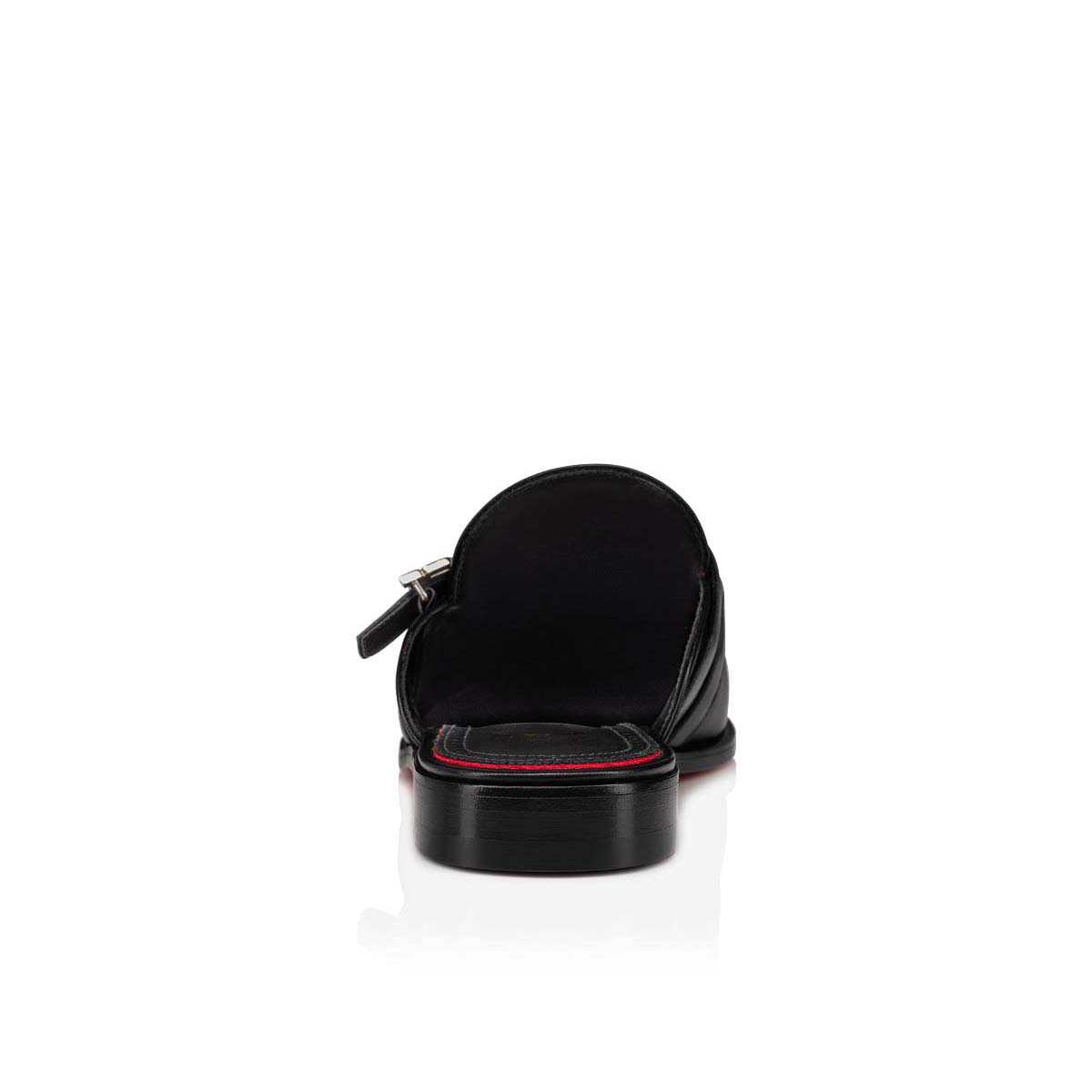 Mocassins Christian Louboutin Muloman Hombre Negros | MDX2p89K