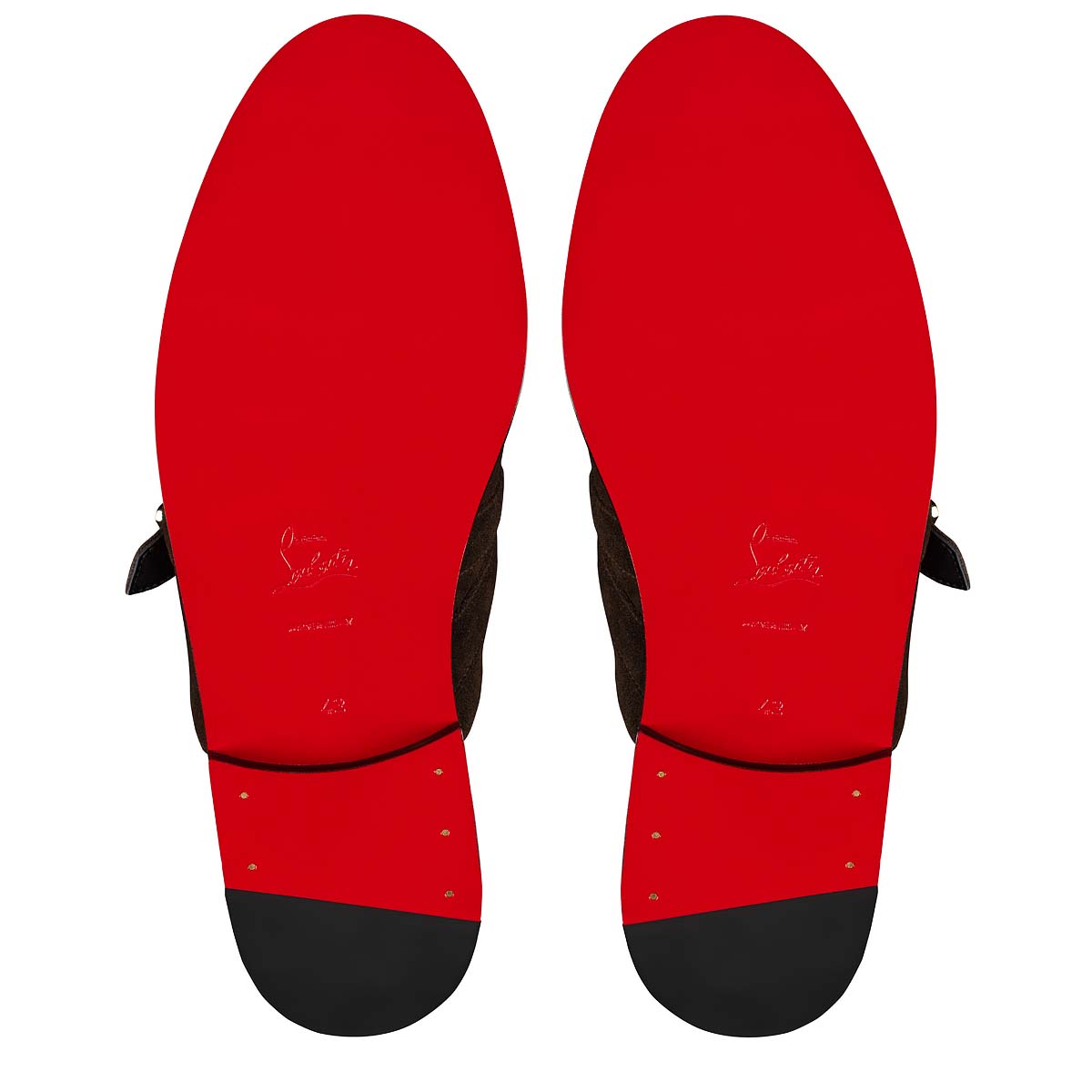 Mocassins Christian Louboutin Muloman Hombre Marrom | rldjiFuO