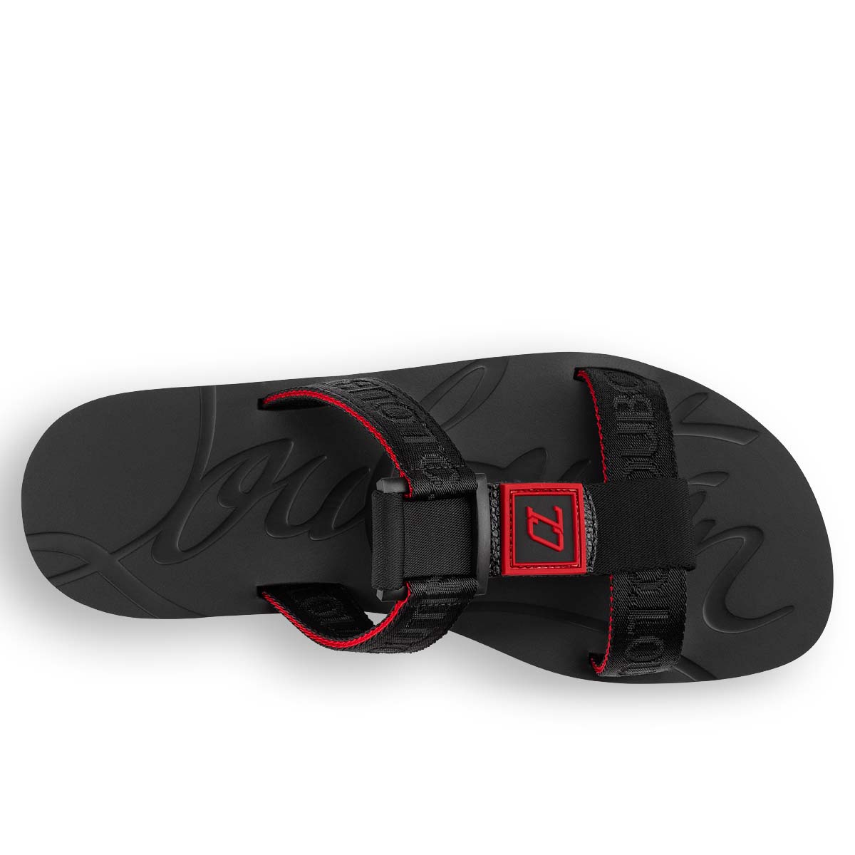 Sandalias Christian Louboutin Surf Hombre Negros | ZpGg3TsF