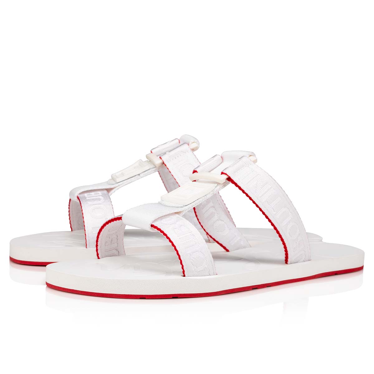 Sandalias Christian Louboutin Surf Hombre Blancos | oiXnBfCW