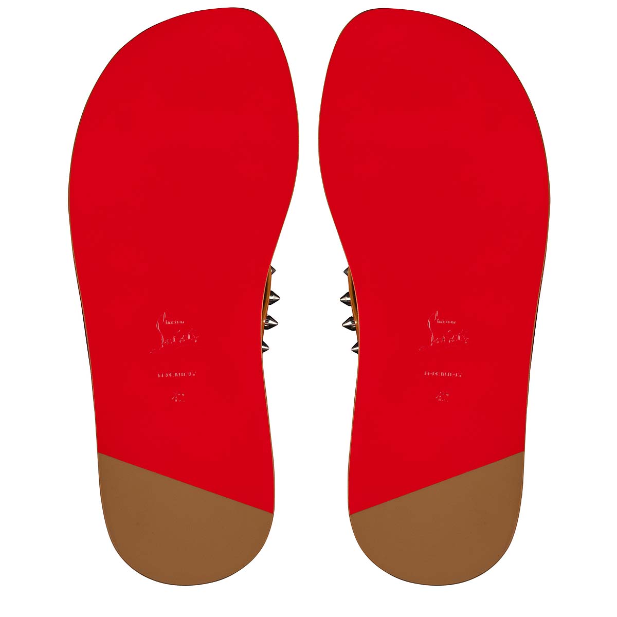 Sandalias de Diapositivas Christian Louboutin Louloulight Hombre Marrom | GvMK1JpF