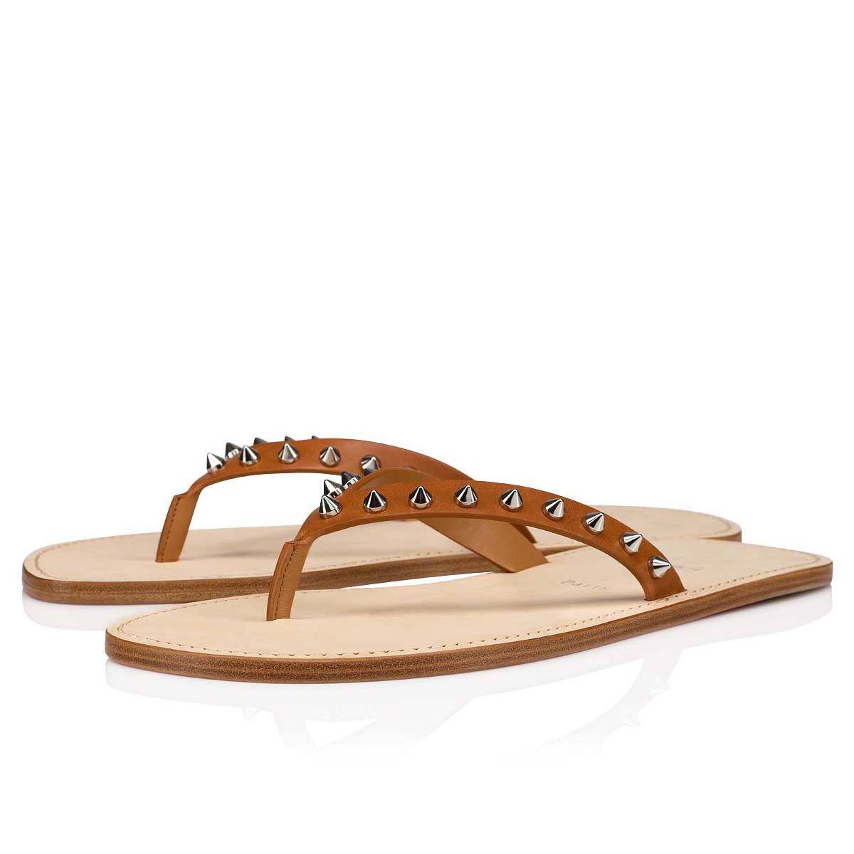 Sandalias de Diapositivas Christian Louboutin Louloulight Hombre Marrom | GvMK1JpF