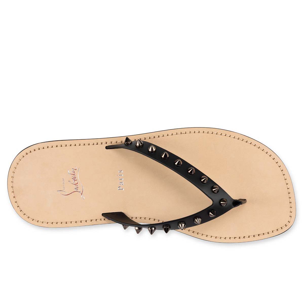 Sandalias de Diapositivas Christian Louboutin Louloulight Hombre Negros | r0vLNGYK