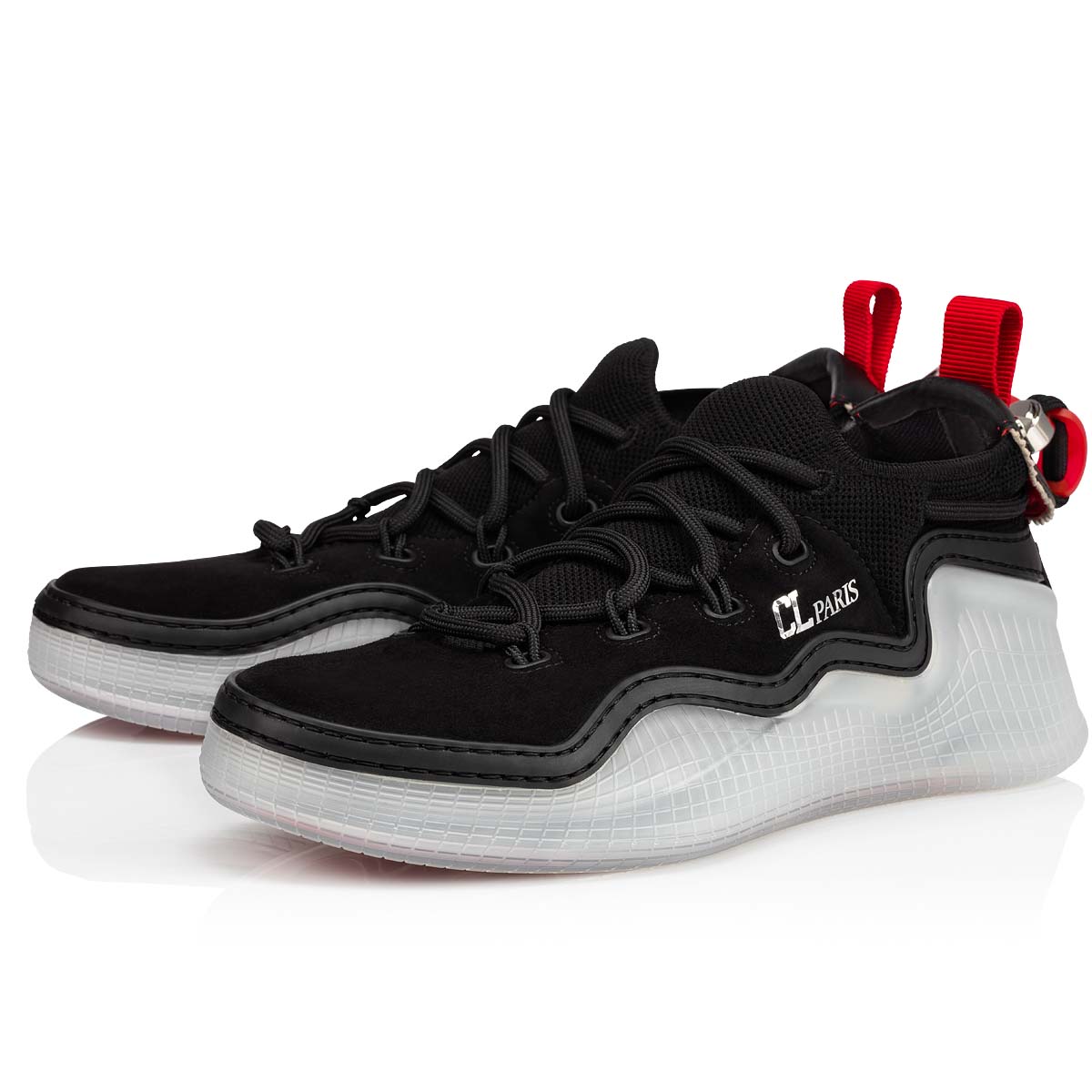 Tenis Christian Louboutin Arpoador Mujer Negros | 71QXkEiP