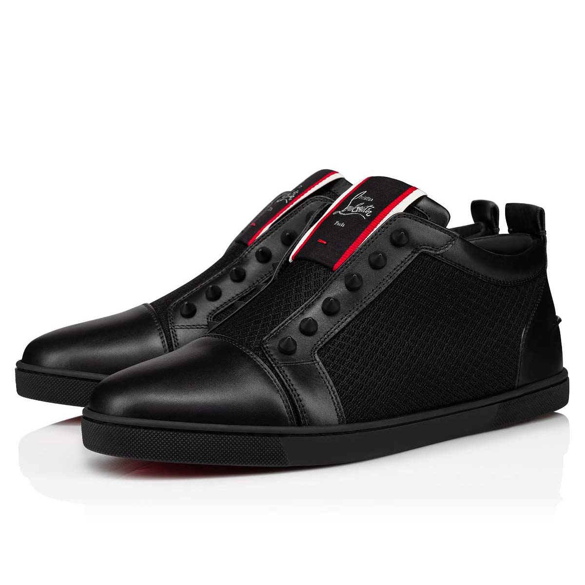 Tenis Christian Louboutin F.A.V Fique A Vontade Hombre Negros | 0fdXTLr4