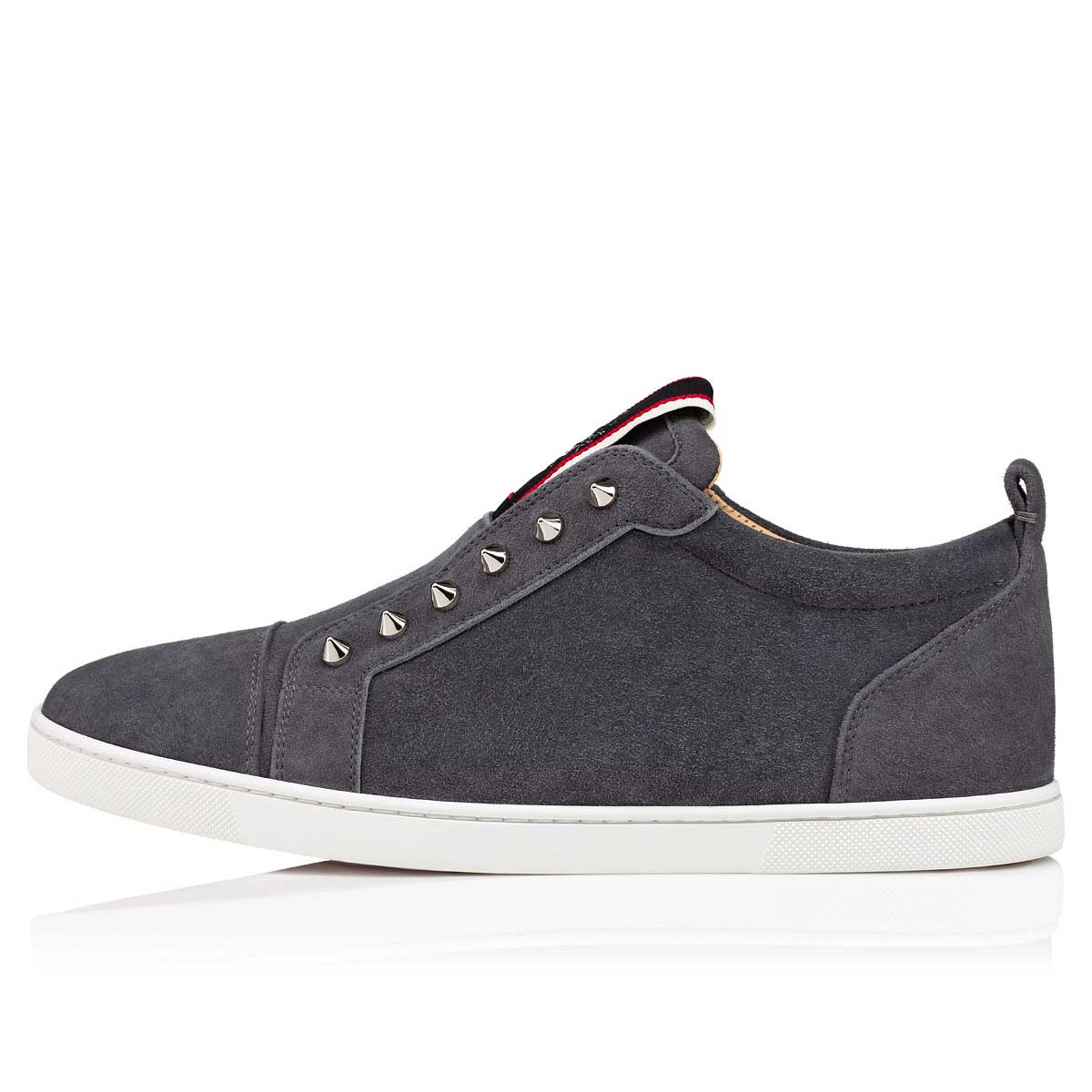 Tenis Christian Louboutin F.A.V Fique A Vontade Hombre Grises | Ir9wiAqg