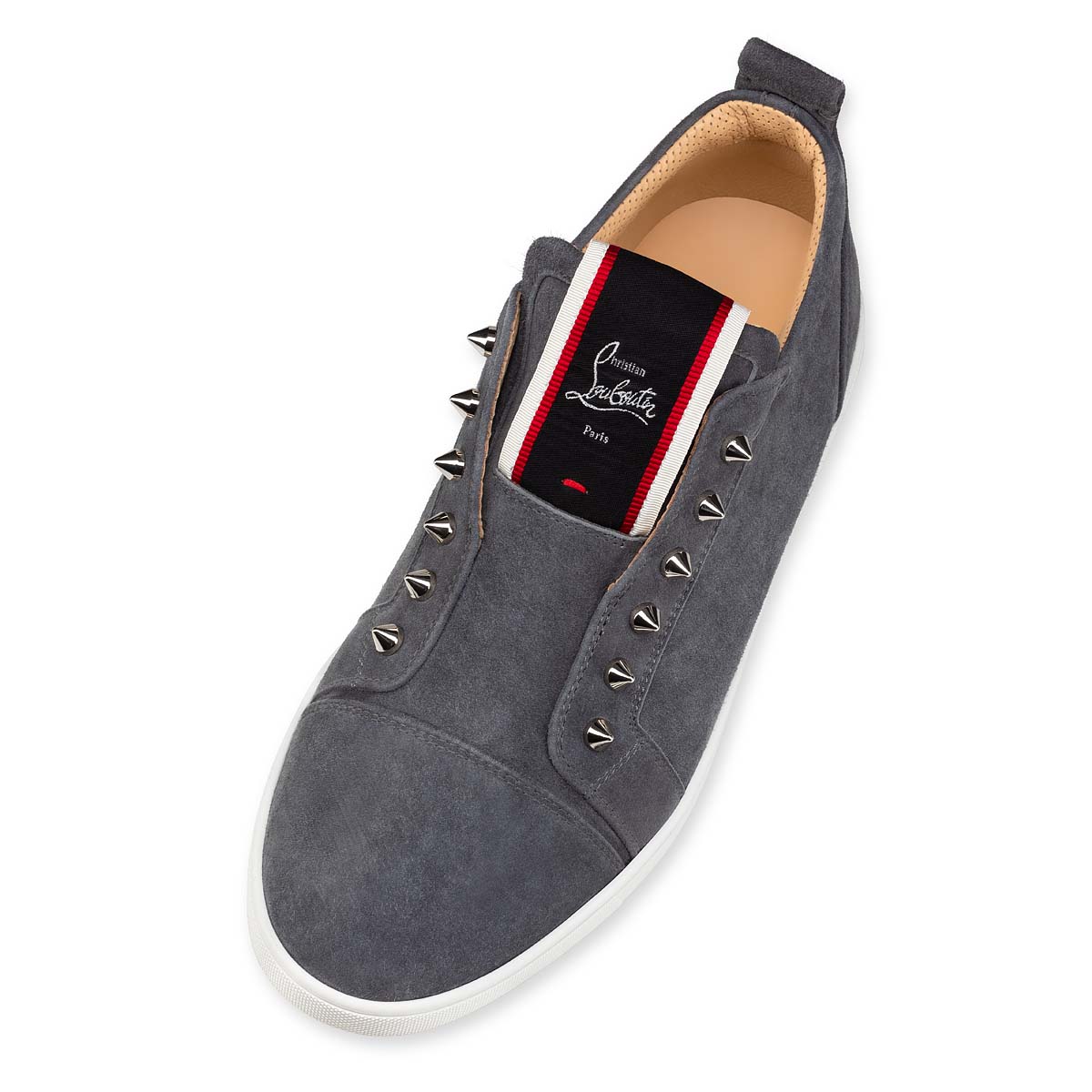 Tenis Christian Louboutin F.A.V Fique A Vontade Hombre Grises | Ir9wiAqg