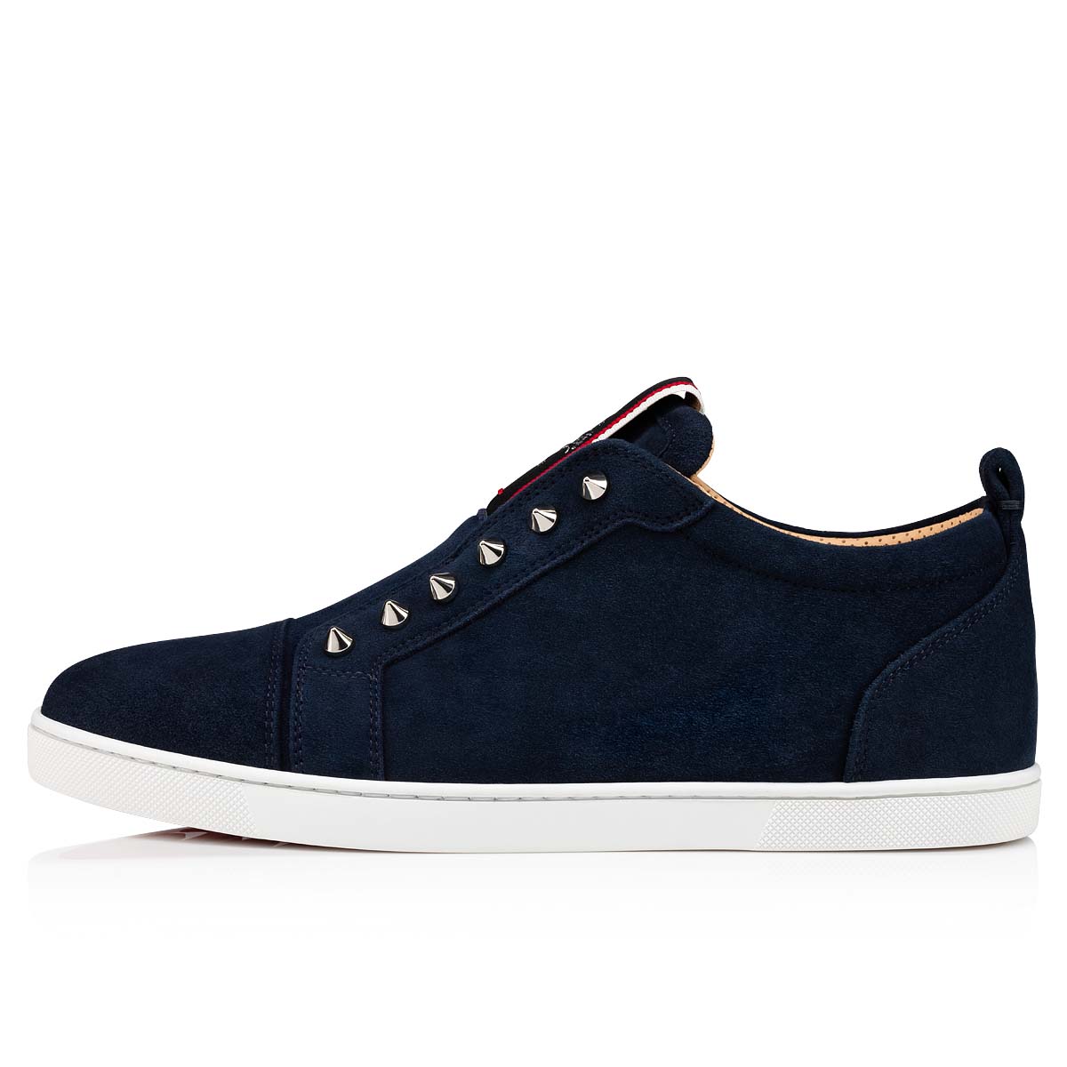 Tenis Christian Louboutin F.A.V Fique A Vontade Hombre Azul Marino | TJrbAcbt