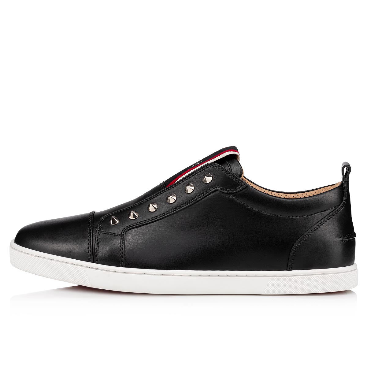 Tenis Christian Louboutin F.A.V Fique A Vontade Hombre Negros | XNTiptOF