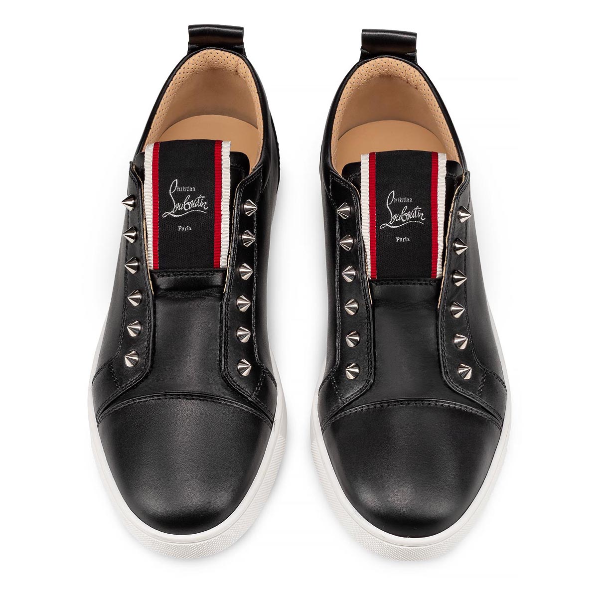 Tenis Christian Louboutin F.A.V Fique A Vontade Hombre Negros | XNTiptOF