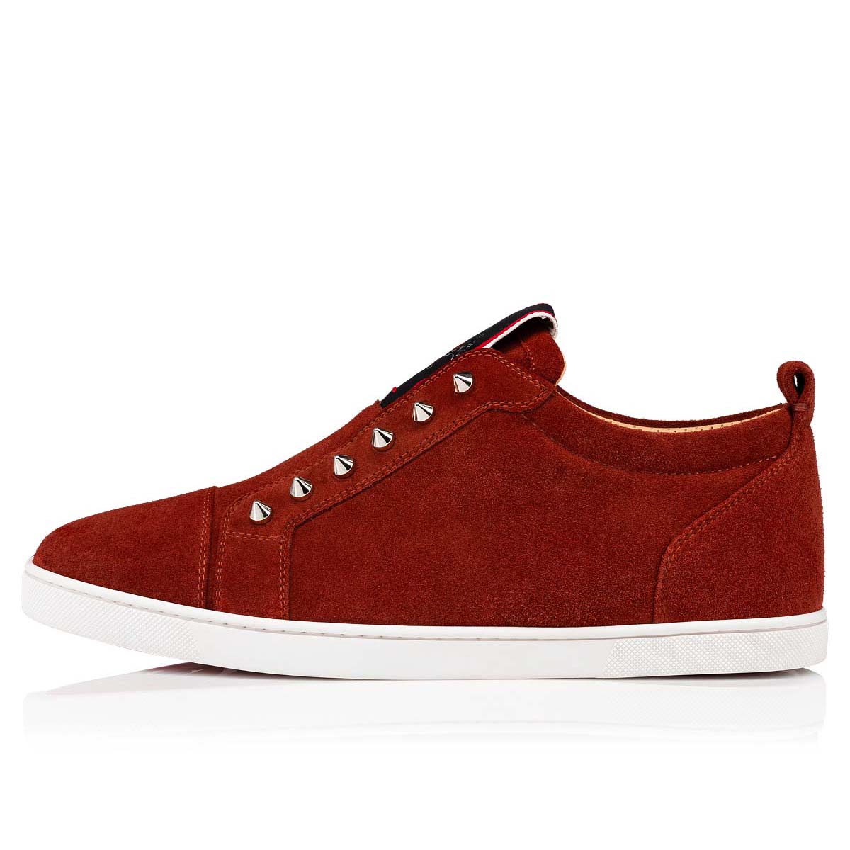 Tenis Christian Louboutin F.A.V Fique A Vontade Hombre Marrom | YbbT6DV5